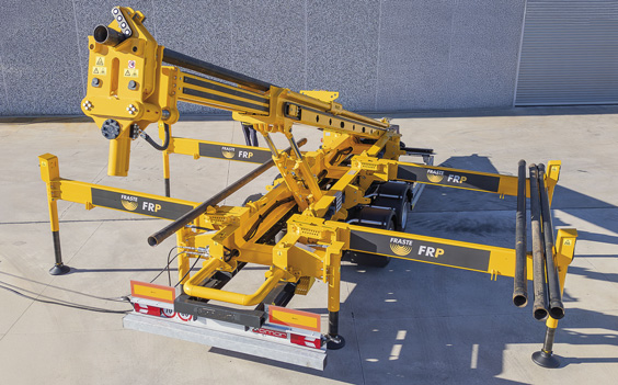 Fraste FRP PRESENTER automated drill pipes and casings loading system fraste frp presenter 564px